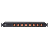 Showtec DJ SWITCH 8 Rack Switch Panel with IEC Outlets